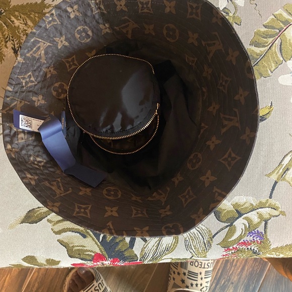 LV Monogram Pocket Bucket Hat - Picture 8 of 11